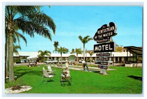 Kentuckian Motel Hotel Clearwater FL Florida Postcard (FN12)