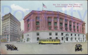 THE LOS ANGLES POST OFFICE AND INTERNATIOAL BANK BUILDING LOS ANGELES CALIFORNIA