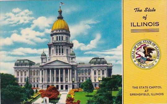 The State Of Illinois The State Capitol At Springfield Illinois