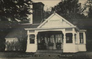 Newport RI Playhouse at the Breakers Old Postcard