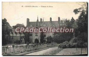 Postcard Old Genets Chateau De Brion