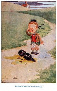 Father lost his ammunition, signed T.Gilson