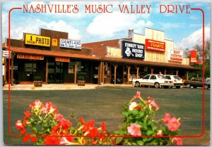 Nashville's Music Valley Drive Opryland Gift Shops Museums Hotels Camp Postcard