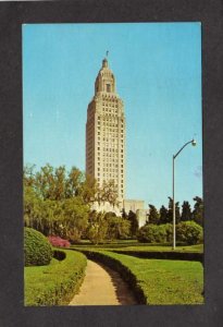 LA Louisiana State Capitol Baton Rouge Louisiana Postcard