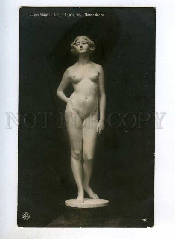 246345 NUDE NYMPH Belle by Eugen WAGNER Vintage Postcard