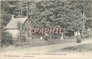 Old Postcard Foret Belleme Pavilion Chene Saint Louis