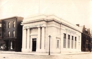 Lewisburg Pennsylvania Trust and Safe Deposit Bank Real Photo Postcard AA26994