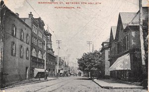 Washington St. Huntingdon, Pennsylvania PA  