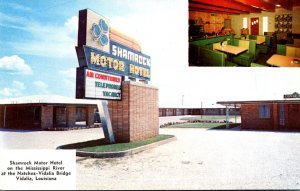 Louisiana Vidalia Shamrock Motor Hotel