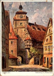 Germany Rothenburg Weisser Turm