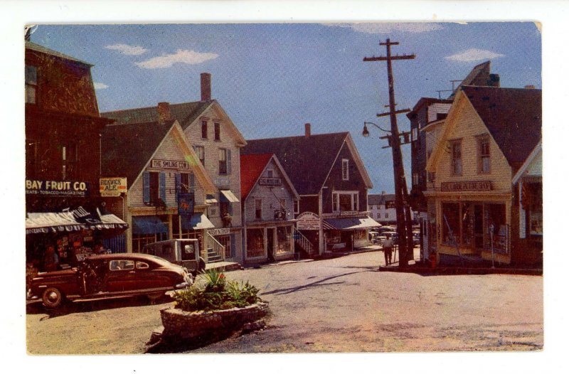 ME - Boothbay Harbor. Commercial Street ca 1950