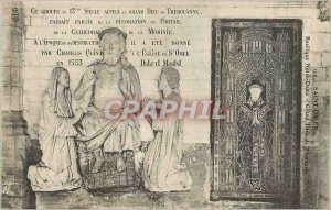 Old Post Card This group of 13th Century Called the Great God of Therouanne