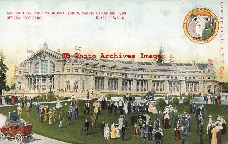 Alaska Yukon Pacific Expo, Portland PC No 6130, Agricultural Building Exterior