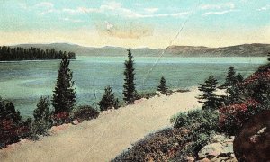 Vintage Meek's Bay and Lake Tahoe, Calif. Postcard P126