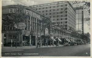 Post card Germany Berlin Europa Haus Stresemannstrasse