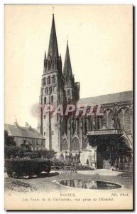 Bayeux - Tours of the Cathedral Old Postcard