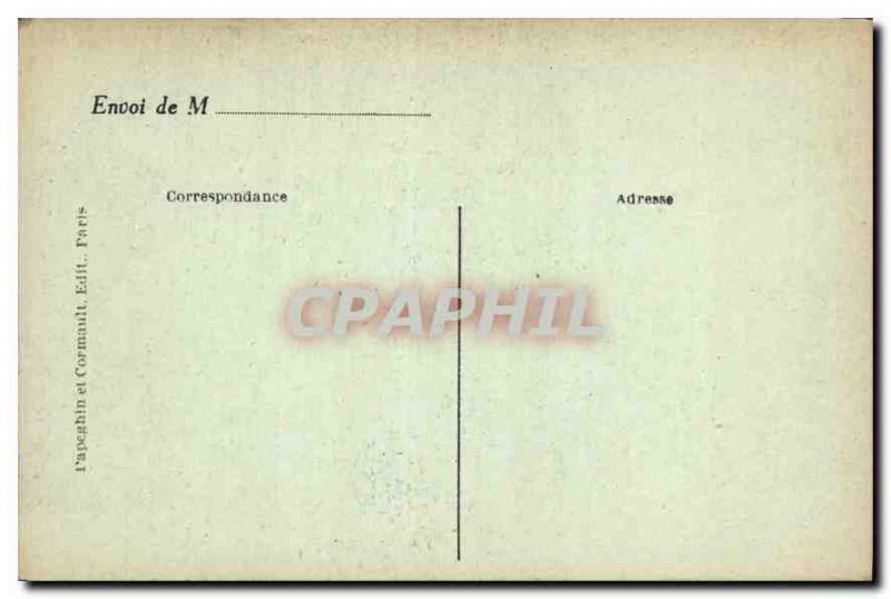 Postcard Old Paris Musee de Cluny the Well