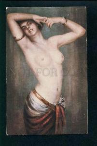 3075046 Semi-NUDE Slave BELLY DANCER Harem by RIENACKER vintage