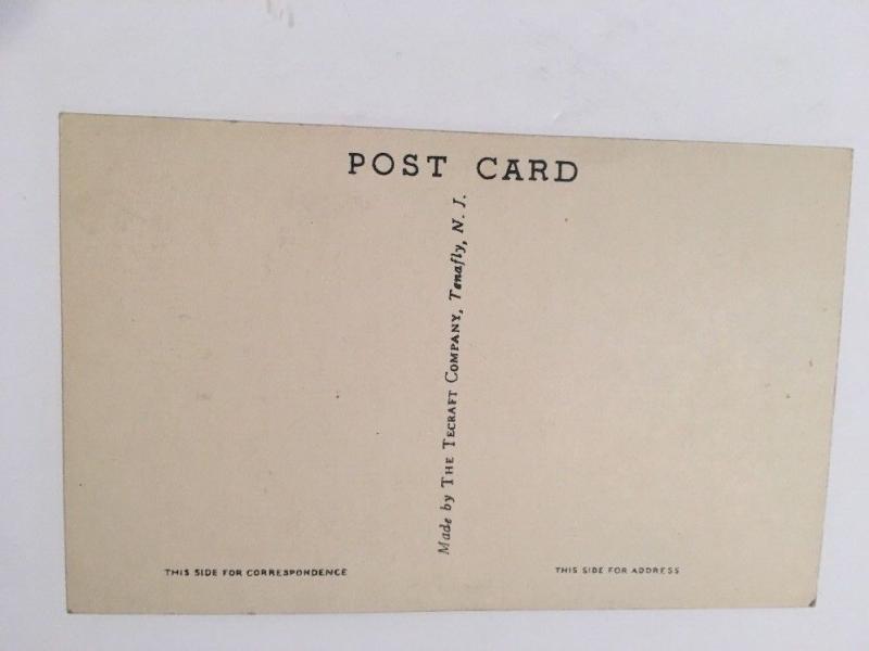First National Bank Blossburg PA Postcard RPPC Real Vintage
