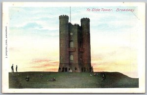 Broadway England 1920s Postcard Ye Olde Tower Castle