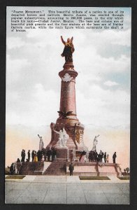 Street View Juarez Monument Unused c1920s