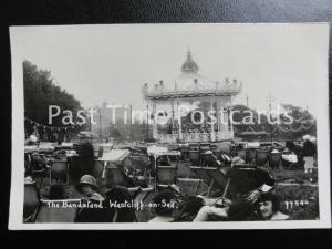 Essex WESTCLIFF ON SEA The Bandstand - Old RP Postcard