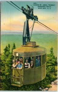 M-34192 Cannon Mountain Aerial Tramway Franconia Notch White Mountains New Ha...