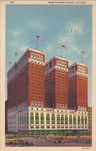 New Palmer House Chicago Illinois 1940 Curteich