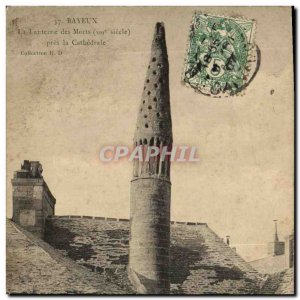 Postcard Old Lantern of the Dead Pres Bayeux Cathedrale