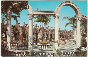 Wall Of Waterfalls, Kapok Tree Inn, Clearwater, Florida, Vintage Chrome Postcard