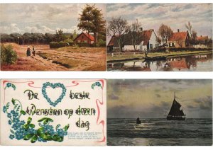 PC FANTASY 240 Vintage Postcards (L3771)