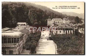 Old Postcard Bagneres de BigorreVue on Spa and Casino