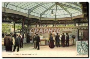 Postcard Old Cures Vichy Source Chomel