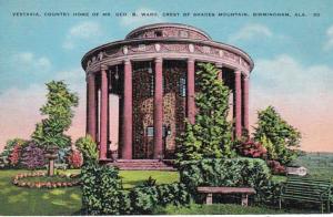 Alabama Birmingham Vestavia Country Home Of Mr George B Ward Crest Of Shades ...