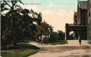 Queen's Park Toronto Ontario ON Imperial Autos Advertising Valentine Postcard H6