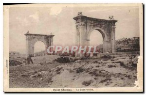 Old Postcard Saint Chamas Le Pont Flavien