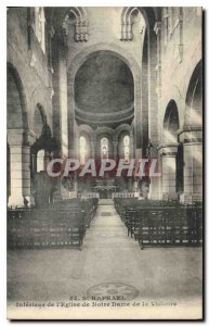 Postcard Old St Raphael Interior of the Church of Our Lady of Victory