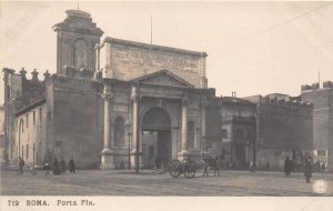 Lot337 porta pia chariot real photo  roma italy