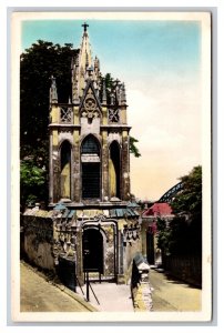 RPPC Chapel of Bat-Ouwe-Zate Kasteel Hallo Nijmegen Netherlands UNP Postcard Z4