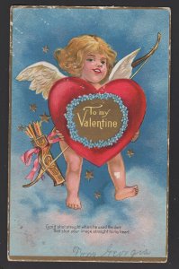 To my Valentine Cupid shot straight when he used the dart pm1909 ~ DB