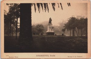 Argentina Sarmiento Rodin Vintage Postcard C202