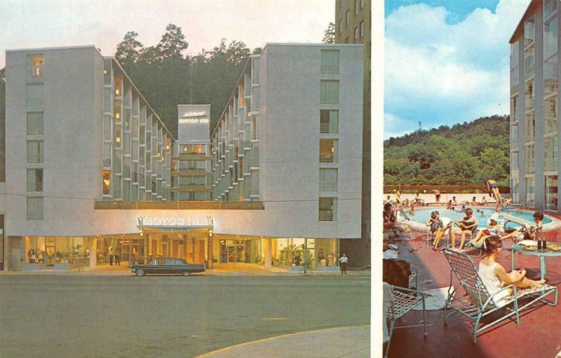 HOT SPRINGS NATIONAL PARK, Arkansas AR ~ ARISTOCRAT MOTOR INN Roadside  Postcard