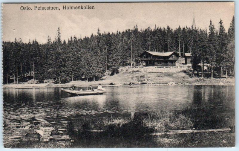 OSLO, NORWAY     Peisetuen, Holmenkollen   Postcard