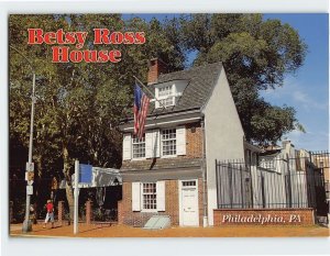 Postcard Betsy Ross House, Philadelphia, Pennsylvania