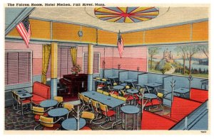Massachusetts  Fall River Hotel Mellen Falcon Room ,Interior