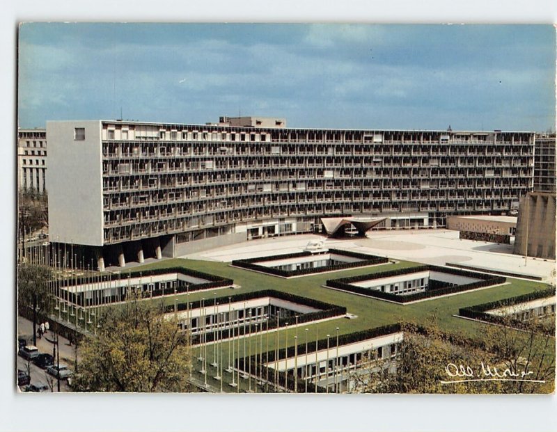 Postcard Le Palais de l'U.N.E.S.C.O., Paris, France