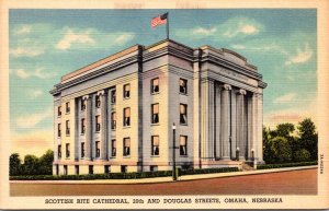 Nebraska Omaha Scottish Rite Cathedral Curteich