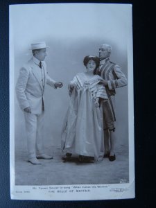 Actor FARREN SOUTAR What Makes a Woman THE BELLE OF MAYFAIR c1907 RP Postcard