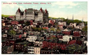New York Albany , Aerial view from Cathedral Tower