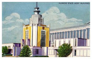 Postcard BUILDING SCENE Chicago Illinois IL AP1797
